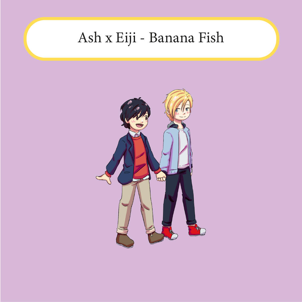 Ash x Eiji Ash x Eiji