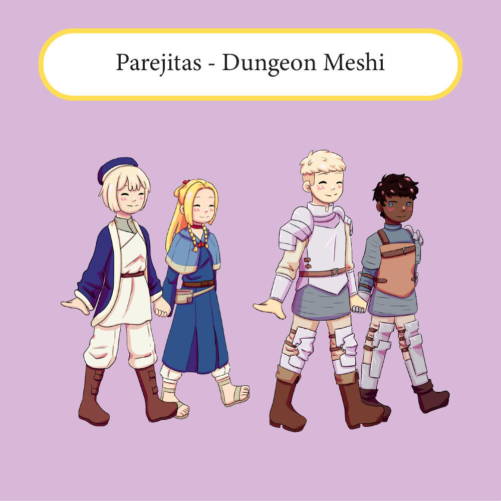 Parejitas dungeon meshi